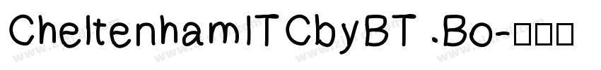 CheltenhamITCbyBT Bo字体转换